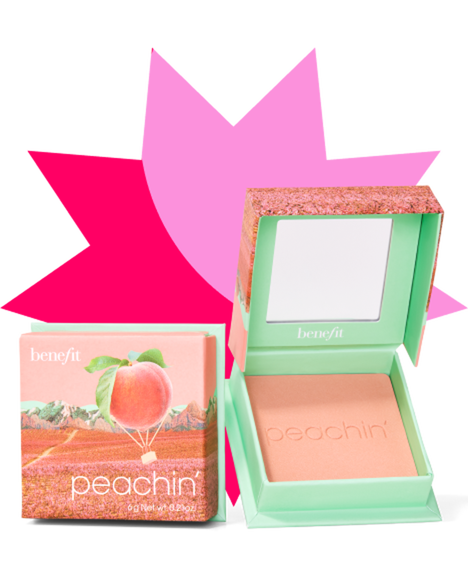 Peachin' Golden Peach Blush | Benefit Cosmetics